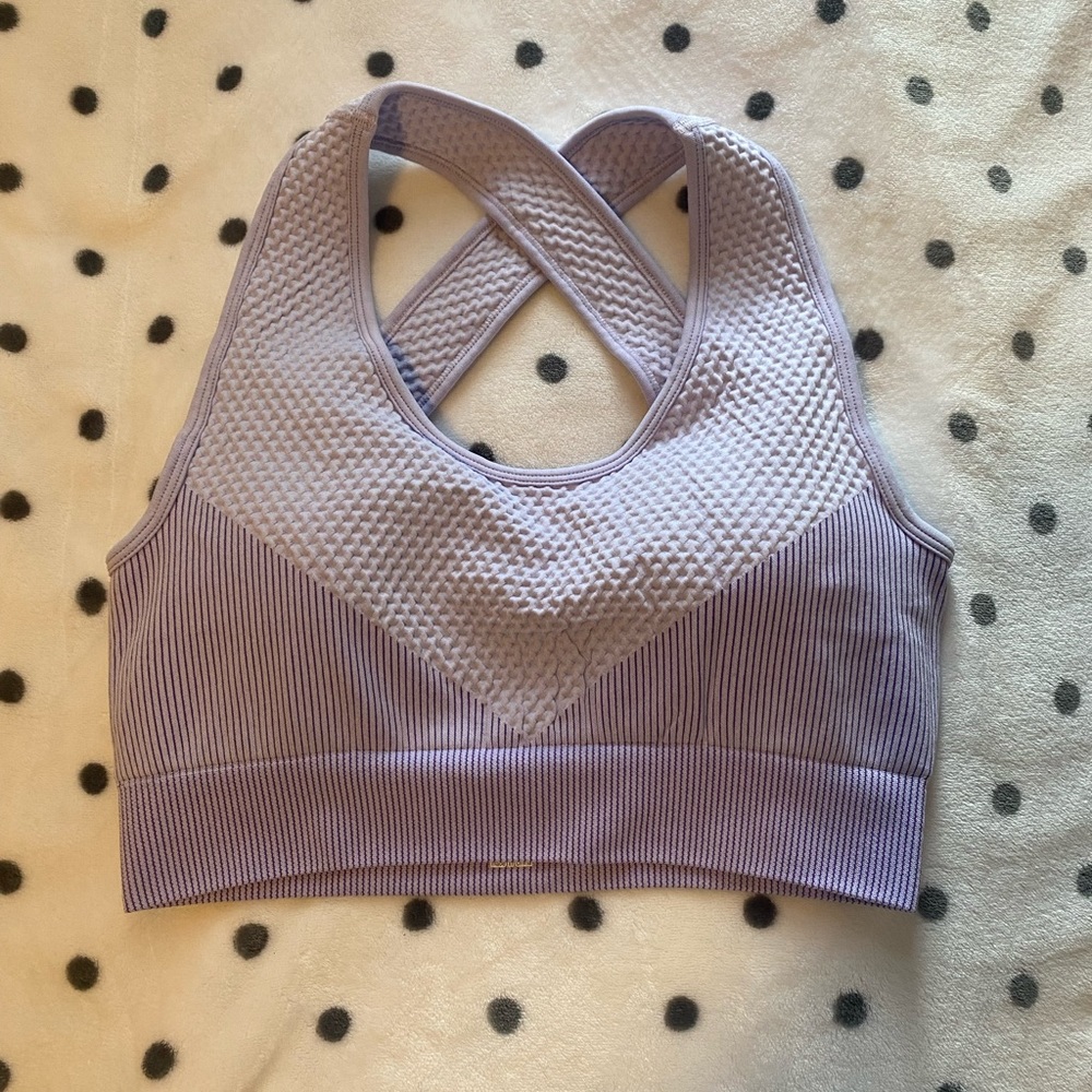 Lilac purple workout set size large.